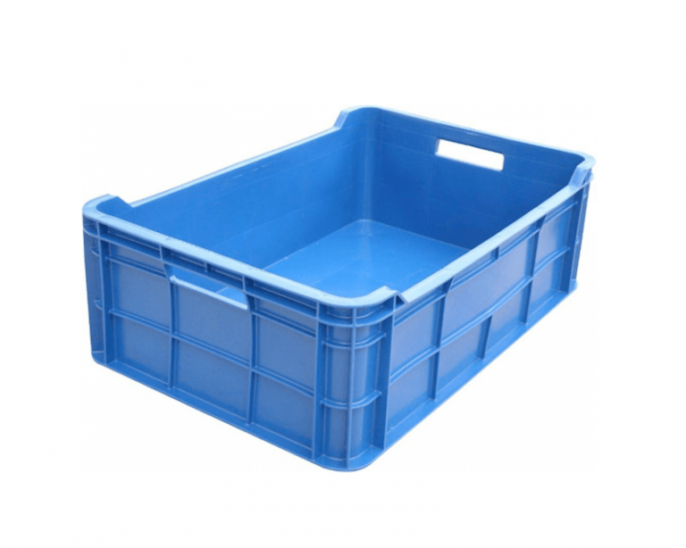 Ladă lactate / Navetă lapte – HDPE igienic pentru transport produse lactate, 600x400x200mm
