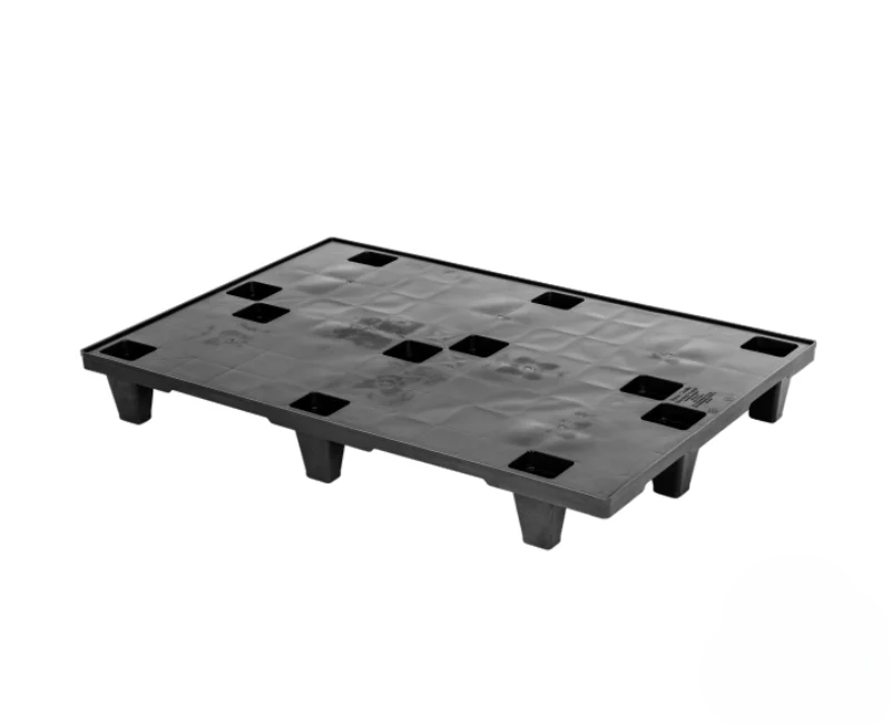 Palet plastic polipropilenă 80x120 punte închisă - palet plastic polipropilenă